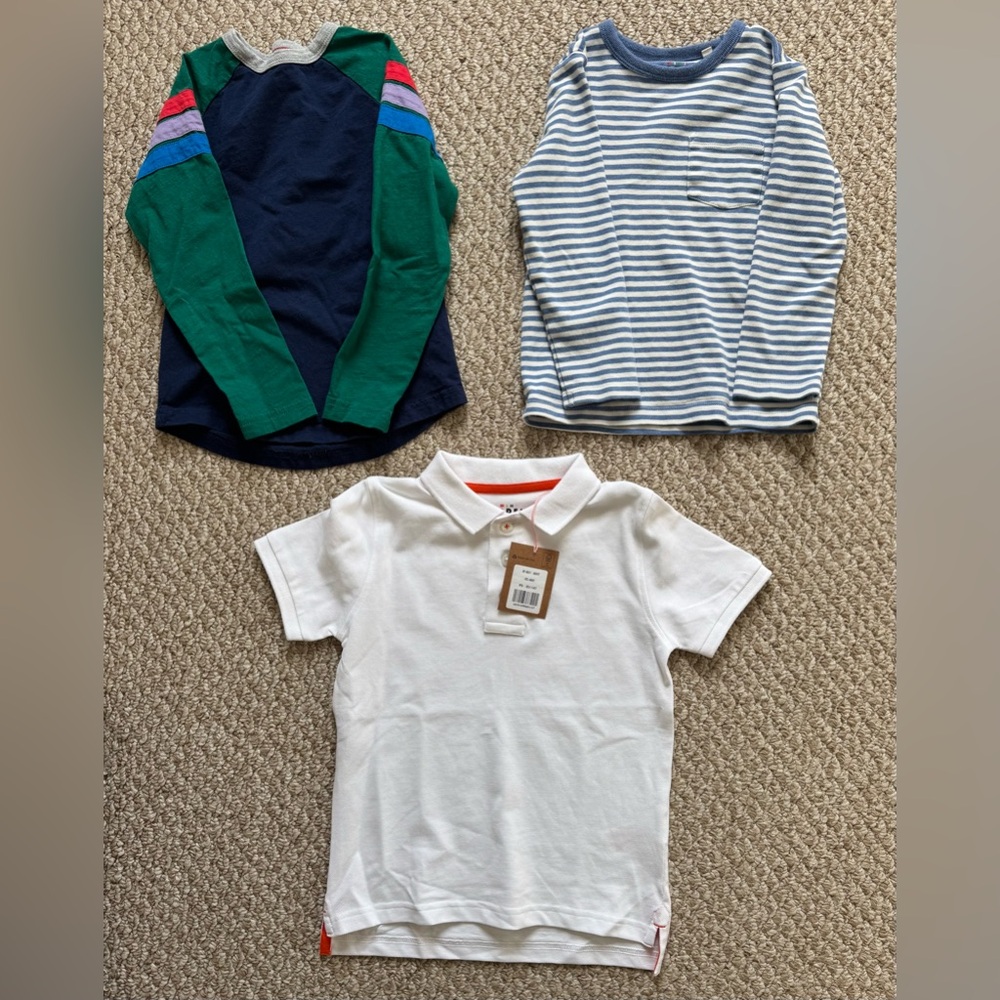 Boy’s Mini Boden Tops - Size 5-6Y